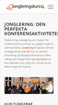 Mobile Screenshot of jongleringskurs.se